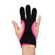 thumbnail image 1 of Guantes de Tiro con Arco Uxcell, Protector de Cuero Duradero de 3 Dedos 1 Paquete & L & Negro Rosa, 1 of 6