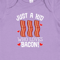 thumbnail image 4 of Inktastic Just a Kid Who Loves Bacon Boys or Girls Baby Bodysuit, 4 of 5