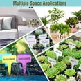 thumbnail image 4 of HOMEIORA 100 Pcs Thick Plastic Plant T-Type Tags Nursery Garden Labels Re-Usable Plant Tags, White, 4 of 8