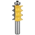 thumbnail image 3 of Triple Bead Trim Router Bit, Triple Bead Router Bit, Solid 3/16" Micro-Grain Carbide For Increased Strength And Wear Resistance, 3 of 8