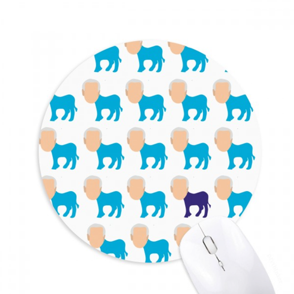 America Party Figure Repeat Donkey Democracy Mouse Pad Comfortable Game Office Mat