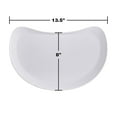 thumbnail image 2 of Pail Buddies Bumbo Seat Tray, Rectangular Eating Tray Attachment for Bumbo Floor Seat, White, 2 of 6