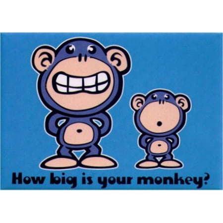 

Monkey Doo How Big Is Your Monkey Magnet BM1594