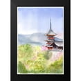 thumbnail image 2 of Shefranov, Olga 11x14 Black Modern Framed Museum Art Print Titled - Asian Landscape I, 2 of 5