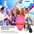 thumbnail image 4 of 1 Set Russian Roulette Revolver Toy With 10 Balloons Desktop Lucky Turntable Wheel Popping Balloon Shooter Bar Party Interactive Game Prank Toy, 4 of 4