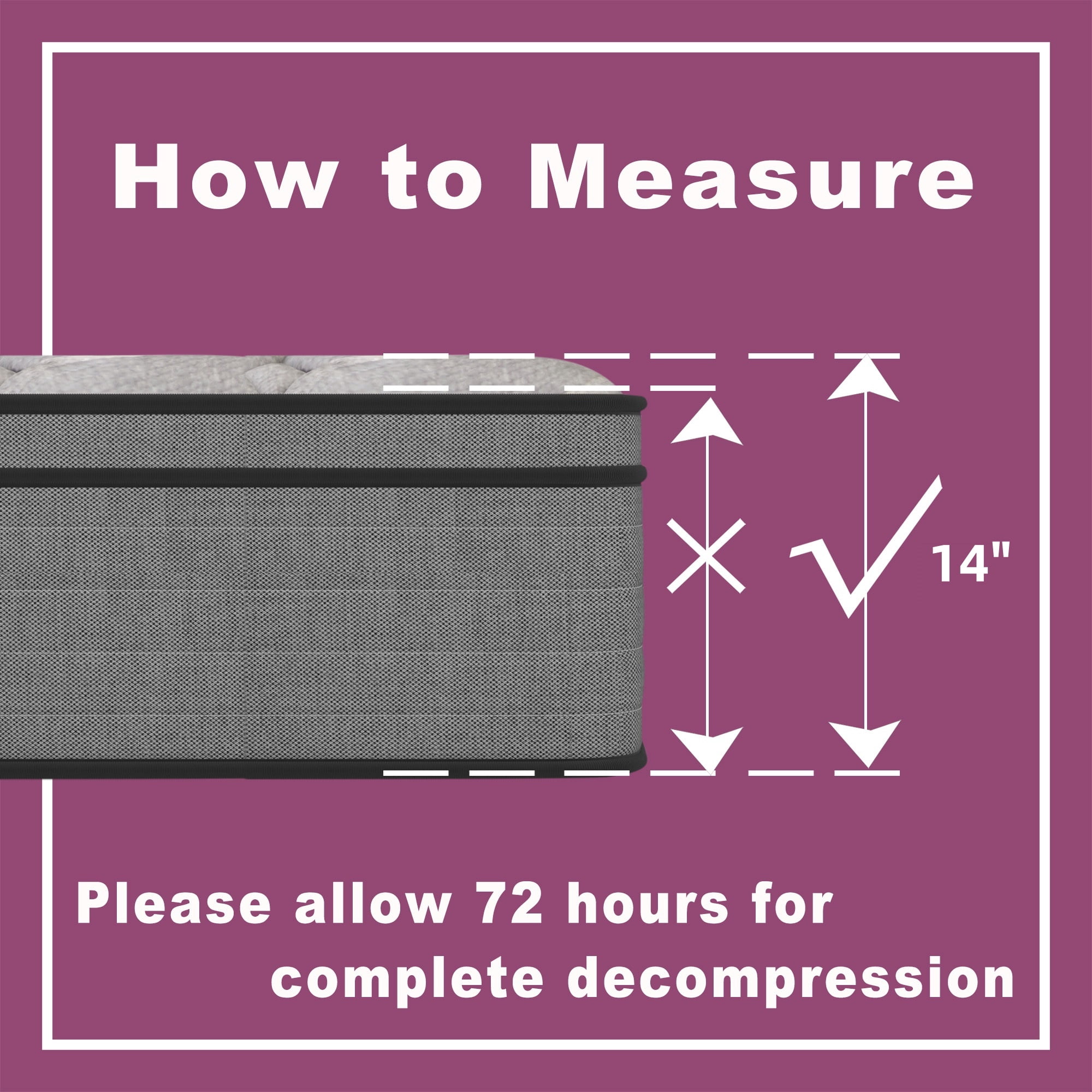 Newpearl 14 Inch Extra Firm Hybrid King Mattress, Foam Encased Edge Support, Motion Isolated, Pressure Relief (14, King)