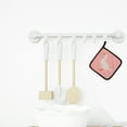 thumbnail image 3 of Caroline's Treasures Shire Horse Pink Check Pair of Pot Holders, 3 of 3