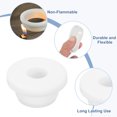 thumbnail image 3 of Uxcell 2Pack Rubber Grommets 20mm Drill Hole, 11mm ID White Hole Plug Grommet, 3 of 6