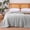 Gray, variant on Must-Have Cooling Comforter, Soft Breathable Waffle Weave Bedding for Hot Sleepers, Lightweight Summer All Season Blanket to Keep Cool for Night Sweats, 90"x90", Queen, Dark Gray