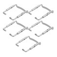 thumbnail image 1 of OUNONA 5Pcs Violin Repair Accessories Silver Metal Chinrest Components For Easy Installation, 1 of 8