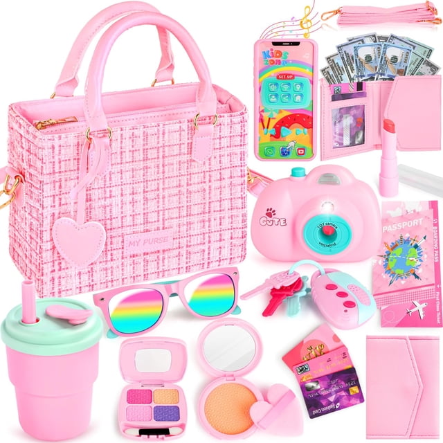 Monedero Toy INNOCHEER para niñas pequeñas con maquillaje simulado de 3 a 8 años
