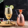 thumbnail image 3 of Tasse à Cocktail Ananas en Acier Inoxydable 304 Accessoires de Fête, 3 of 9
