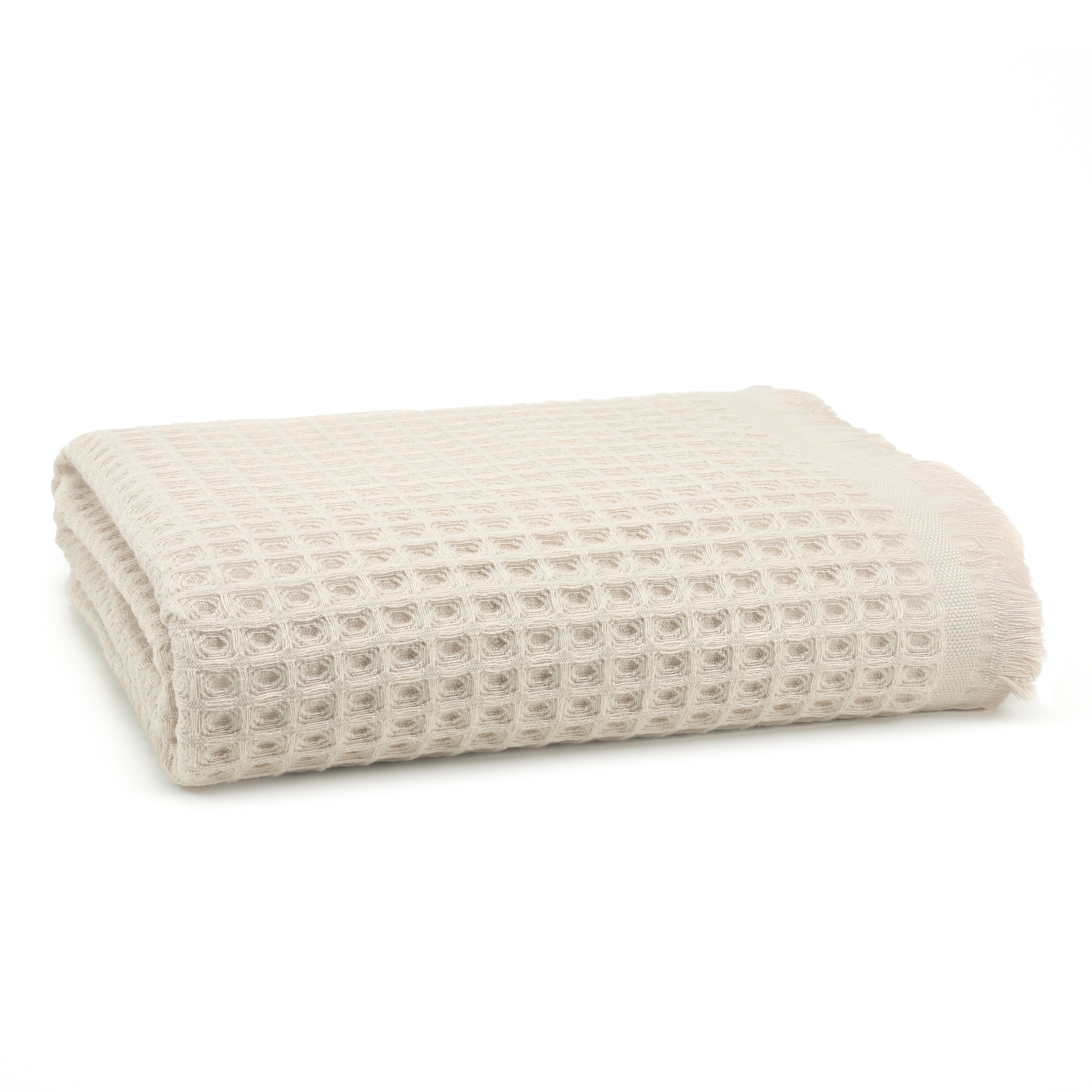 Lycia Turkish Cotton Waffle Bath Towel