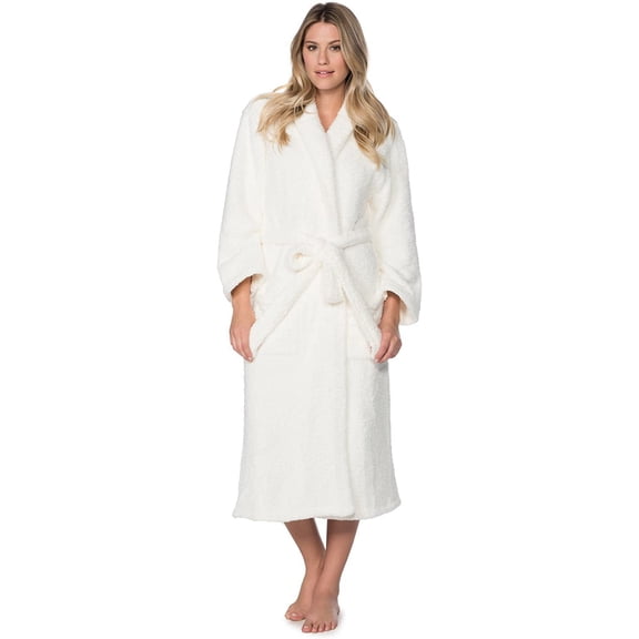 Barefoot Dreams CozyChic Robe White, 1
