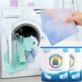 thumbnail image 3 of 50/200pcs Laundry Sheets Laundry Paper Anti-Staining Clothes Sheets Anti Dyeing Color Absorber Tablets Absorption Washing Discs 4PACK-200PCS, 3 of 6
