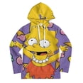 thumbnail image 3 of Simpsons Kid Hoodies Boys Girls 3D Graphic Sweatshirt Long Sleeve Pullover Hoodie Casual Hooded Sweater Coat L, 3 of 6