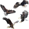 thumbnail image 2 of Eagles Wall Stickers Watercolor Animal Wall Decals Vinyl Wall Sticker 4 Flying Birds Wall Decal for Bedroom Living Room Office Home Wall Decorations DIY Wall Art Decor, 2 of 7