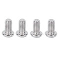 thumbnail image 3 of Juego de 50 tornillos de cabeza semicircular de acero inoxidable con cabeza de hongo y cabeza hexagonal M6 (M6 x 12 mm), 3 of 10