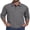 07-ZS-Dark Gray, variant on JWD Mens Long Sleeve Polo Shirt Classic Collared Button Pullover Casual Regular Fit Soft Lightweight Knit Top Blue L