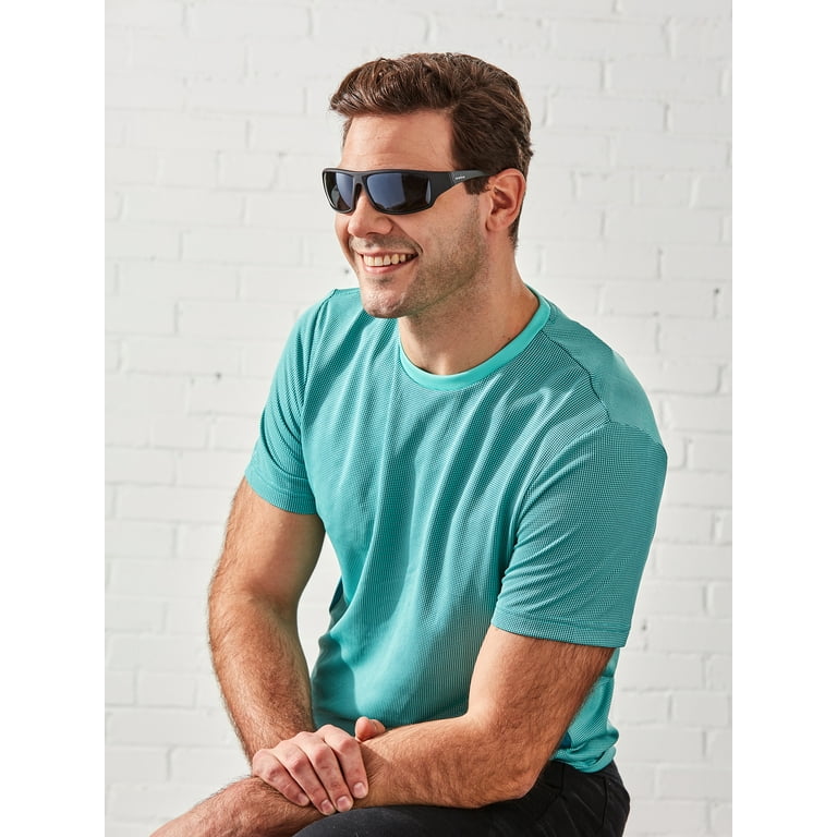Ironman Sport Sunglasses For Men - Wrap-Around Polarized UV Protection 68mm