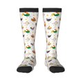 thumbnail image 1 of Fotbe Funny Chicken Calcetas Divertidas Estampadas para Hombre y Mujer, Calcetas de Algodón hasta la Rodilla para Caminar, Correr, Enfermería y Embarazo, 1 of 6