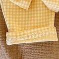 thumbnail image 5 of Linfrsh Toddler Boys Pajamas Set Toddler Toddler Kids Toddler Girls Boys Soft Comfy Modal Tencel Solid Raglan Sleepwear Pajamas Pjs 2pcs Set(Yellow,2-3 Years), 5 of 6