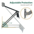 thumbnail image 3 of Macrout 63" Patio Window Awning, Fully Assembled Manual Retractable Sunshade for Door Entrance, Dark Grey, 3 of 9