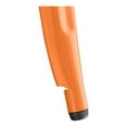 thumbnail image 5 of 32" Square All Weather Orange Metal Restaurant Patio Bar Height Table For Indoor or Outdoor Use, 5 of 6