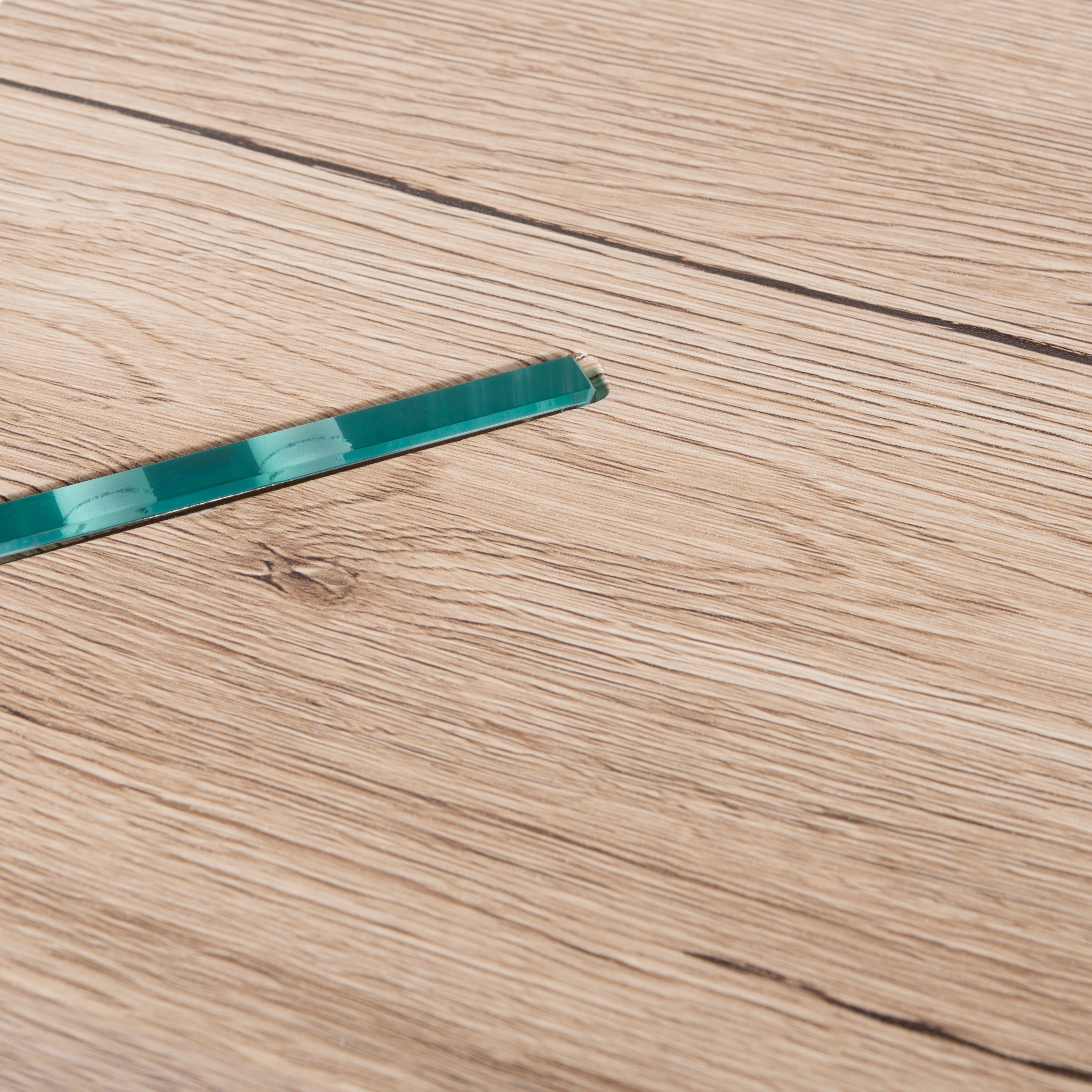SAFAVIEH Katelyn Rect. Contemporary Glass Leg Coffee Table, Natural