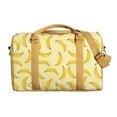 thumbnail image 1 of Vietsbay Banana Printed Oversized 100% Cotton Canvas Duffle Luggage Travel Bag WAS_42, 1 of 1