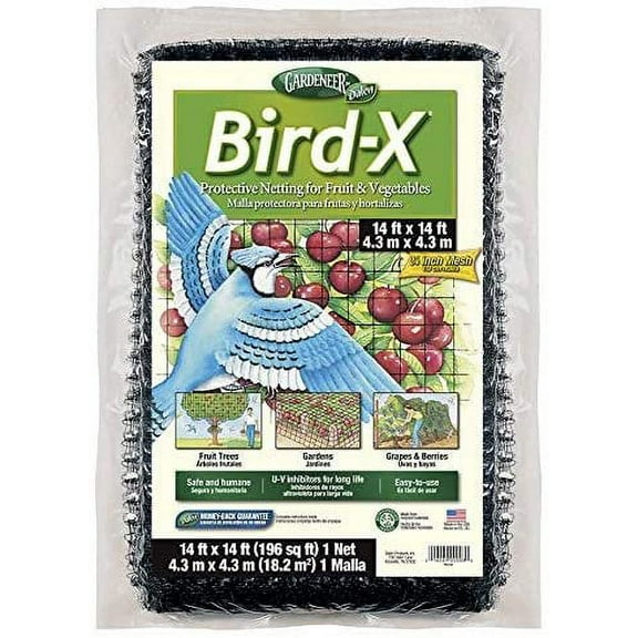 Dalen Bird-X Bird Netting for Assorted Species 1 pk - Case of: 1; Each Pack Qty: 1;
