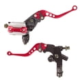 thumbnail image 2 of Palanca de freno con bomba y clutch para motocicleta roja universal HX-0046 Kinlley, 2 of 4