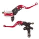 thumbnail image 2 of Palanca de freno con bomba y clutch para motocicleta roja universal HX-0046 Kinlley, 2 of 4