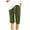 Army Green, variant on OGLCCG Women's Summer Casual Bermuda Shorts Loose Fit Straight Leg Drawstring Shorts Lightweight High Waisted Shorts with Pockets