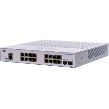UPC: 0889728293617 | Cisco Business CBS350-16T-2G Managed Switch | 16 Port GE | 2x1G SFP | Limited Lifetime Protection (CBS350-16T-2G)