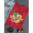 thumbnail image 3 of Tropical Toucan Paradise Vacation Graphic Women's T-shirt, 3 of 4