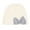 Natural/Heather, variant on Cute Newborn Hats With Bow | Warm Baby Hats | Infant Hat With Bow