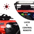 thumbnail image 2 of Camioneta Montable JOYKOO 93 cm Eléctrica para Niños Control Remoto 12v Rojo, 2 of 8
