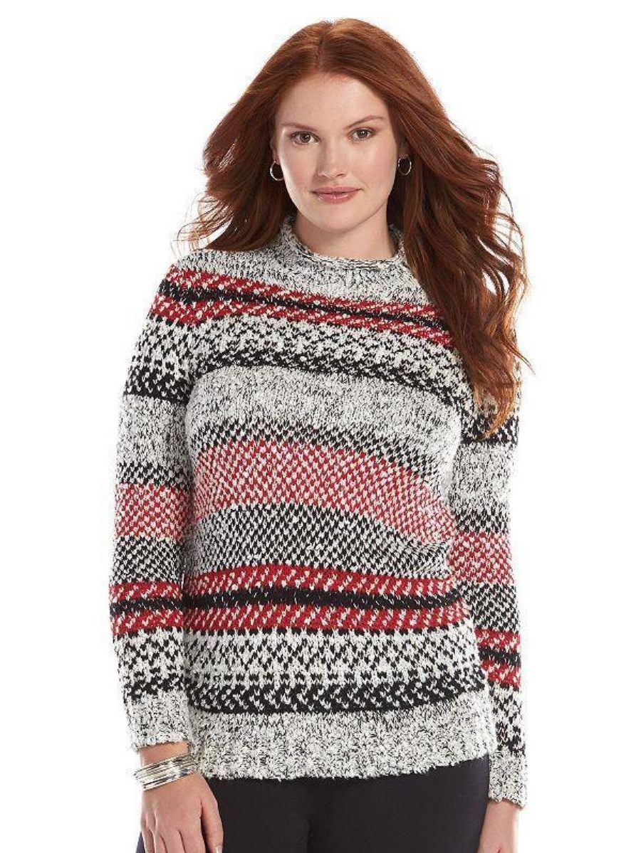 Chaps Boys Fair Isle Pullover Crewneck Sweater