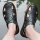 thumbnail image 3 of Nuevas sandalias de verano para hombre, zapatillas antideslizantes para exteriores, zapatillas para caminar en la playa, sandalias de escalada, diseño clásico de alta calidad (24,5 cm), 3 of 4