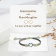 thumbnail image 2 of to my granddaughter forever linked bracelets and cards natural stone bracelets jewelry gifts watches with silent stopwatch large earrings prw3510y lad weather watches for men large pearl hoop earrings, 2 of 9