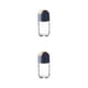 thumbnail image 4 of Wosthever Botellas de condimentos Dispensadores de sal Pimentero con tapa Cocinero sellado automático Cocina Almacenamiento recargable Al aire libre Azul Azul 2piezas Wosthever CBP273348, 4 of 6