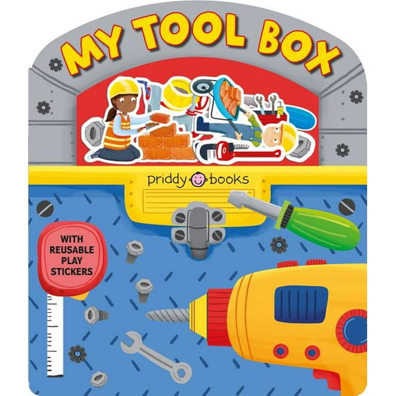 Magic Sticker Play and Learn Stick and Play: My Toolbox: With Reusable Play Stickers, (Board Book)