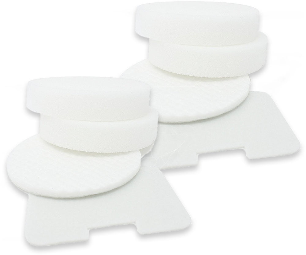 Shark NV22L Navigator Replacement Foam and Felt 4 Piece Filter Kit, Shark Part XF22 (2 Pack