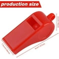thumbnail image 2 of 5 Pcs Referees Loud Plastic Emergency Whistle with Lanyard for Outdoor Activities, Coach Trainning Whistles Party Whistles for Sports and Parties Gift Boxes Fillers, 2 of 10