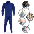 thumbnail image 3 of Mens Athletic 2 Piece Tracksuit Sets Casual Jogging Suits Full Zip Sports Set Stand-up collar Sweatsuit fo Men RoyalblueXL, 3 of 5