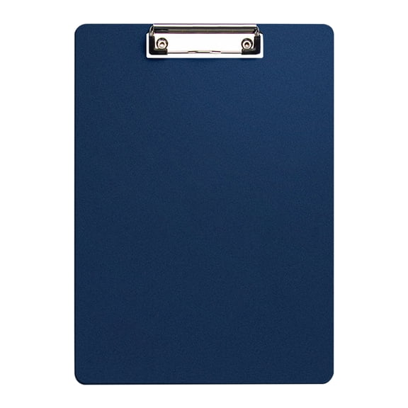 XIAOLE Plastic Clipboards, Hardboard Office Clipboards Bulk, Clip Boards Standard A4 Letter Size (9 x 12.2 Inches) with Low Profile Clip, Plastic Clipboards for Office, School, Hospital Supplies