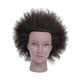 thumbnail image 2 of Cabeza de maniquí de entrenamiento,Cabeza de maniquí con soporte para peluquería,Cabeza de maniquí con cabello ,Formación de jefe de cosmetología africana rizada,Cabeza de, 2 of 9