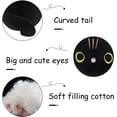 thumbnail image 3 of Peluche de gato negro/blanco 13.8 pulgadas Oso de Fresa Almohada Kawaii, 3 of 6