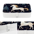 thumbnail image 4 of Unicorn Portable PU Leather Organizer Box with Removable Compartment for Jewelry Display and Storage - Jewelry Boxes Included, 4 of 6